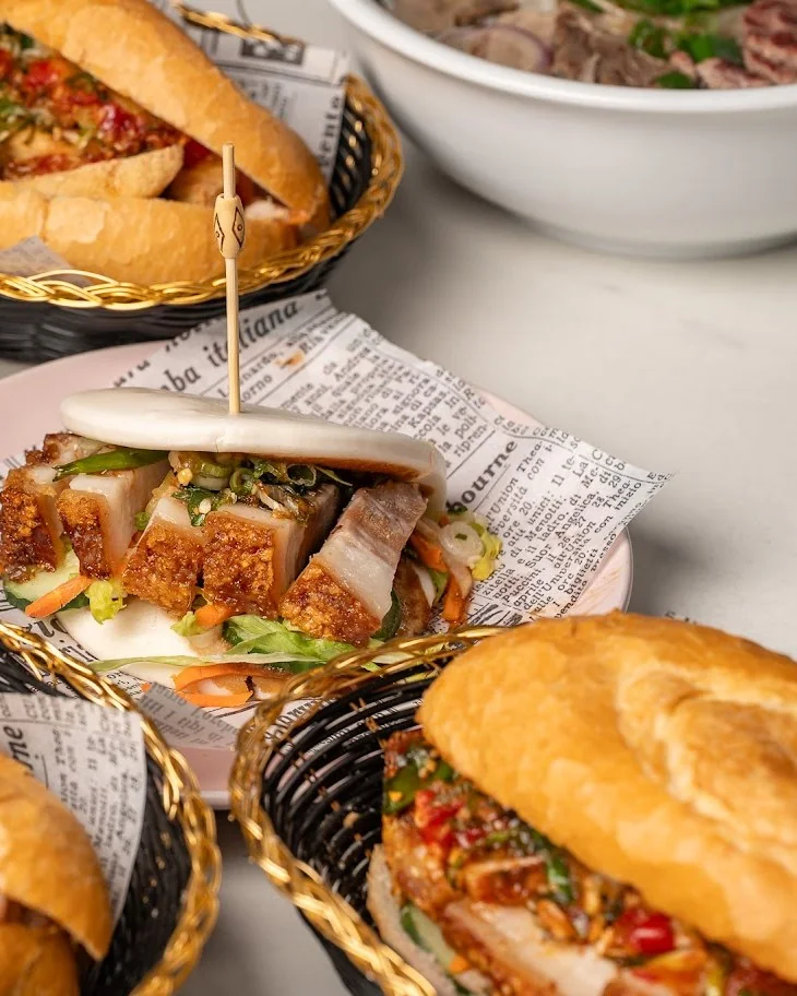 Vietnamese banh mi selection at VietGarden Cafe Richlands Brisbane